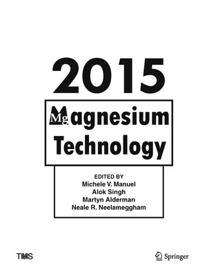 cover image of Magnesium Technology 2015